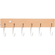 Free Punch Hook Kitchen Shelving Multifunction Pan Shovel Spoon Hanging Pole Hanging rack wall-mounted cookware containing hook