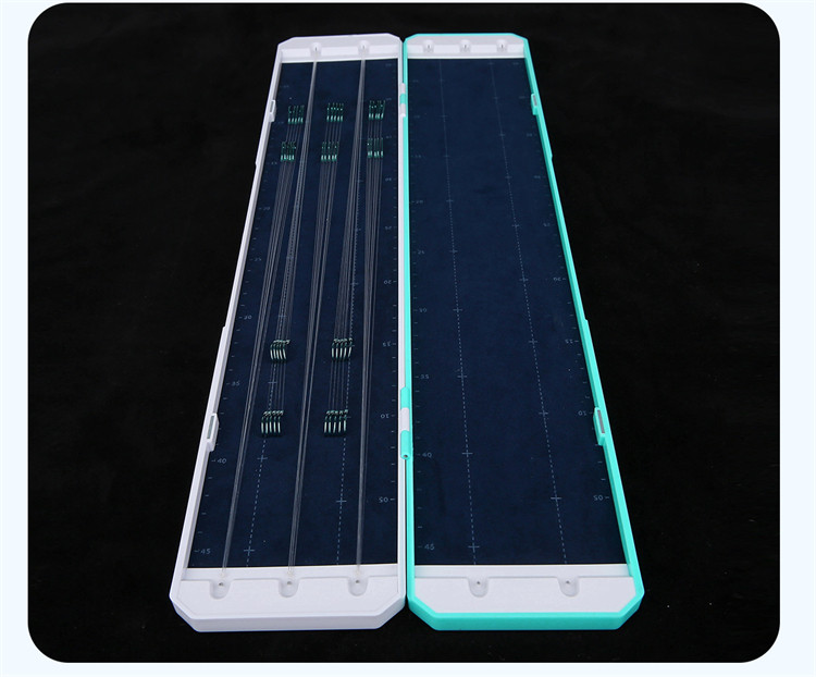 Коробка для ниток 钓鱼竞技子线盒子线专用子线板超薄双层钩盒子线盒多层加长多功能 Walking Living