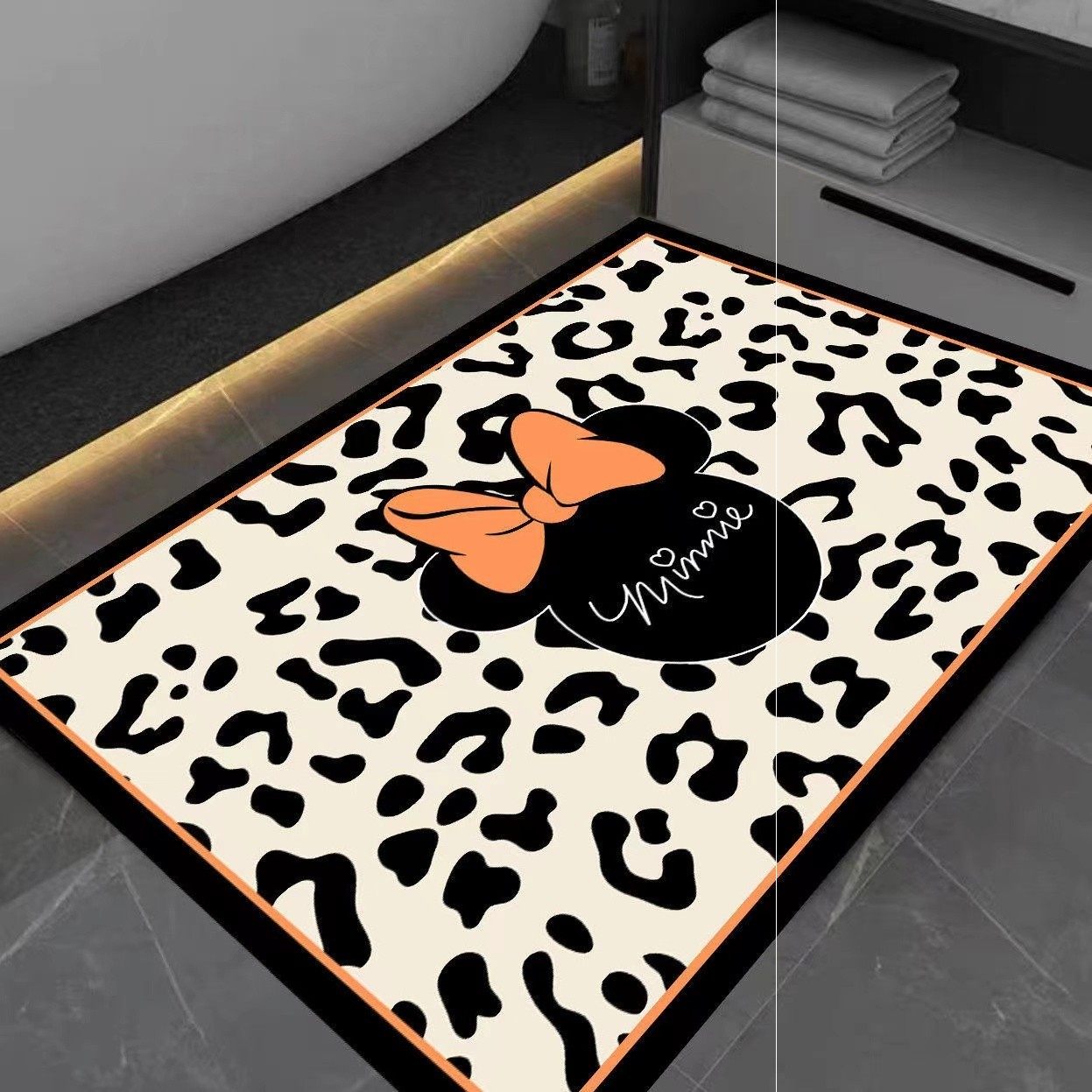 Powder BAO WEN Milk Pads Soft Ditoma Mat Bath Water Suction Foot