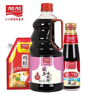 【加加】生抽酱油1.25L送上等蚝油鸡精