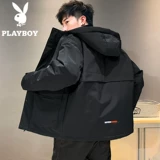 Playboy, зимний пуховик, утепленная куртка, коллекция 2021, оверсайз