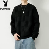 Playboy, демисезонный красный оберег на день рождения, трендовый трикотажный свитер, оверсайз, год кролика