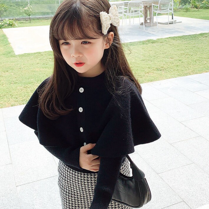 Children's warm little fragrance girl suit dress 2023 spring dress new Yanqing network red two tides