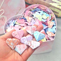 520 Cherry Blossom Origami Love Gift Boxes Suit Materials Bag Kit for Seven New Years Day Christmas presents