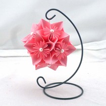 Handmade paper cherry blossom diy material three-dimensional paper flower ball Tanabata Valentines Day gift Teachers Day Christmas Gift