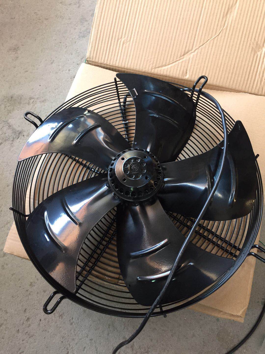 Refrigeration Depot Unit Cold Blower Heat Dissipation Ventilator Fan Blade Diameter 630mm Voltage 220380 V Outer rotor Motor