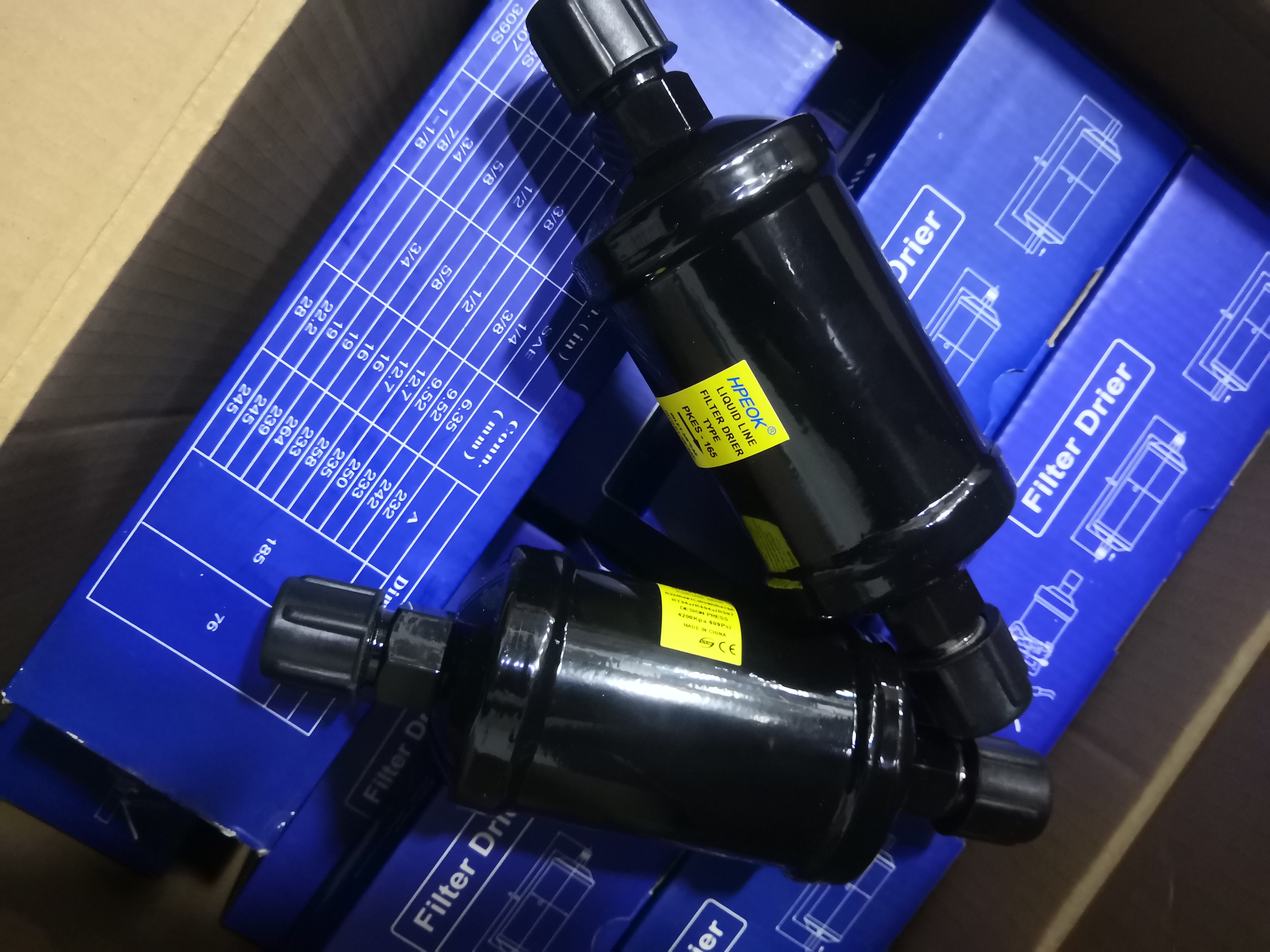 Refrigeration Depot Refrigeration Air Conditioning Heat Pump Drying filter 162163164165166 12mm 16mm screw mouth