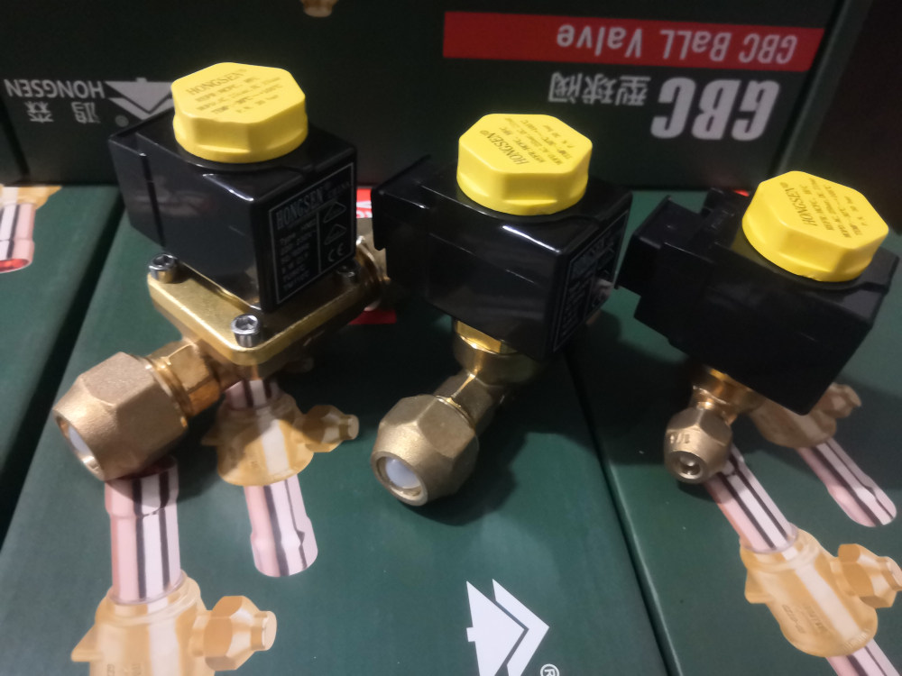 HONGSEN HONGSEN solenoid valve 1020 1028-2 6mm Cold storage air conditioning special accessories screw mouth