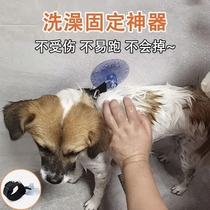 Dog bathing fixture dog washing fixed rope anti-running anti-catch and bite pet small puppy nail clipping suction cup rope
