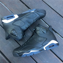 Tiger Catch Jordan 6 Black Cat Joe AJ6 Black Cat Black Silver 384664-384665-020