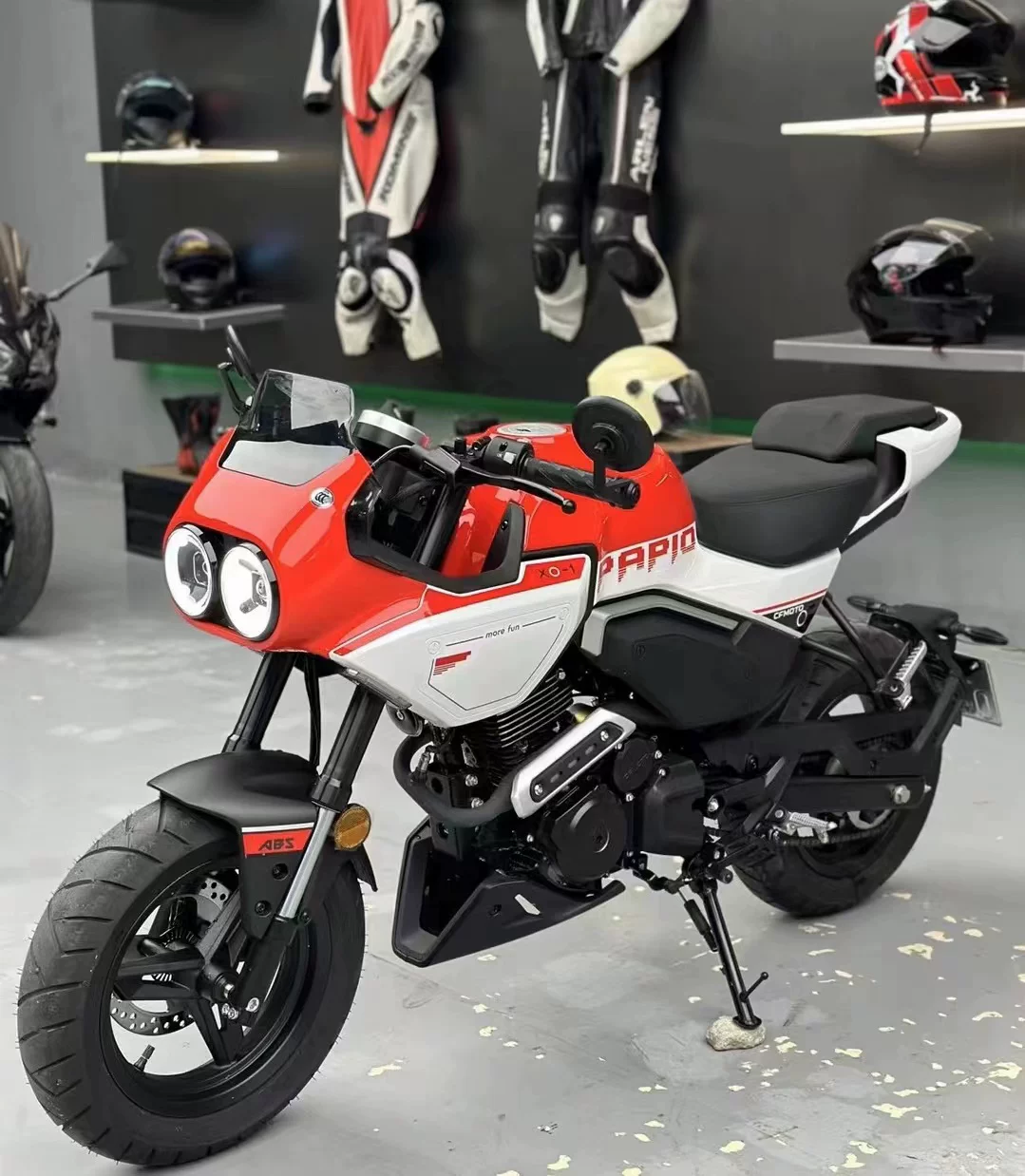 Новый весенний ветер XO 5 125cc Эдвард спрей воды холод NK150 Street Car ST Mini Monkey мотоцикл транспортное средство