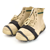 Crampons for mountain climbing non-slip shoe covers sole artifacts shoe chains for mountain climbing simple 10-tooth ice snow boots outdoor winter