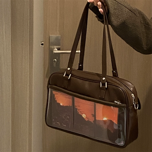 Коричневая сумка на одно плечо, японская униформа, 10см