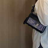 Оригинальная черная сумка на одно плечо, сумка через плечо