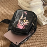 Базовая нагрудная сумка для выхода на улицу, сумка через плечо, 10-15см