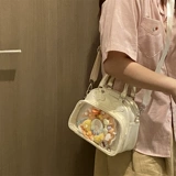 Белый рюкзак, сумка на одно плечо, универсальная сумка через плечо