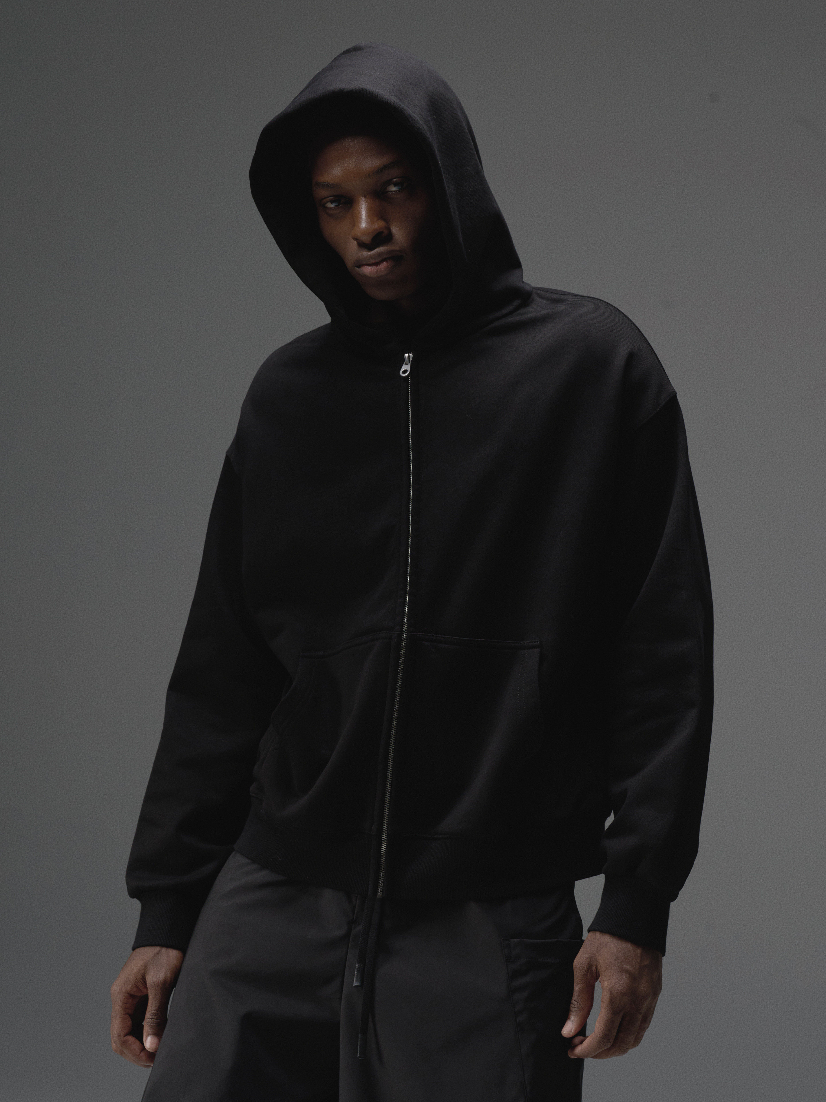 Terrawear Supply Heather Gray Zip-Up Hoodie