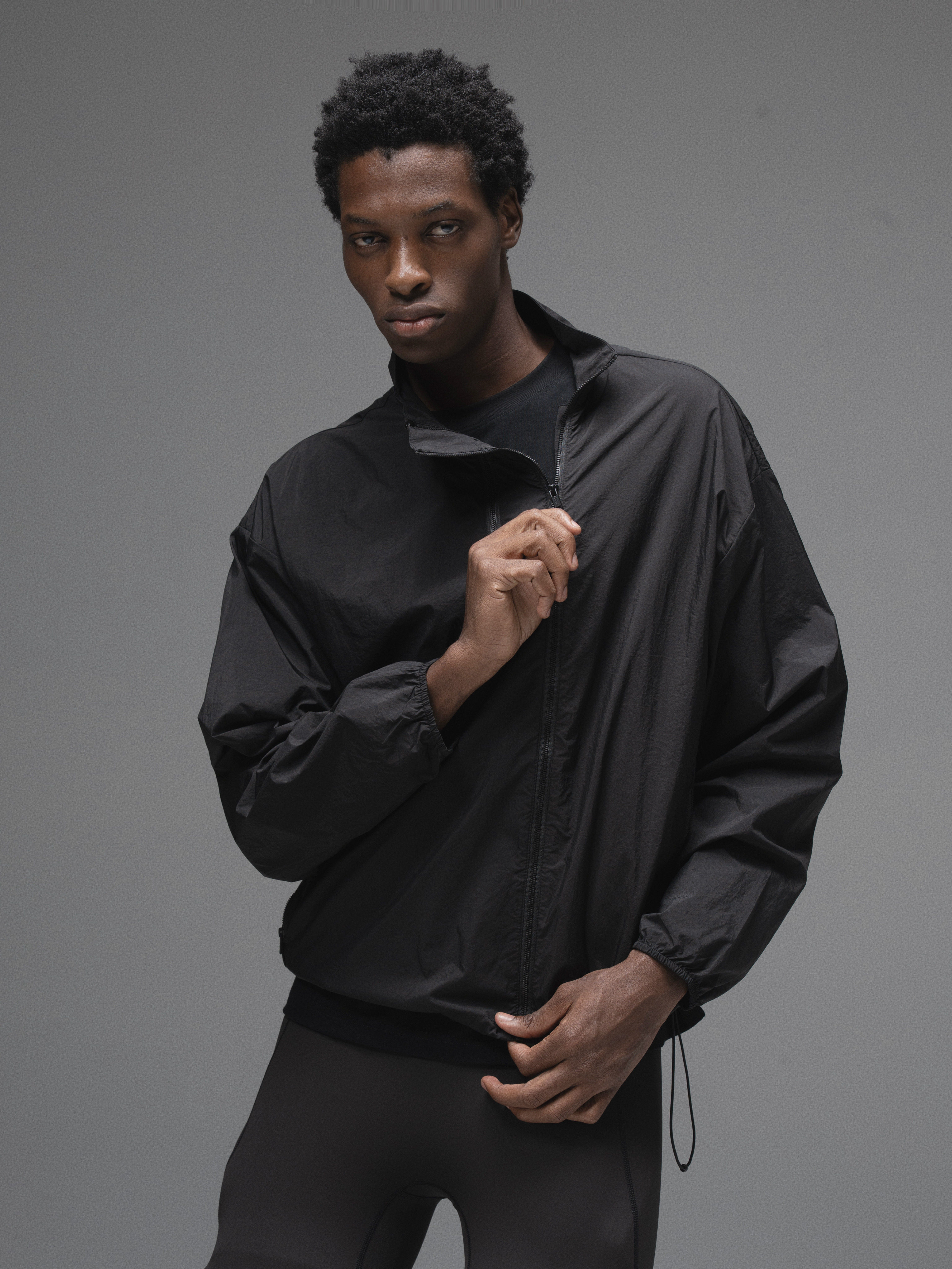 Terrawear Supply Black Loose Side-Zip Jacket