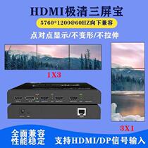 Multi-screen treasure extension instrument projection fusion high definition I P input-point non-deformation splicing machine