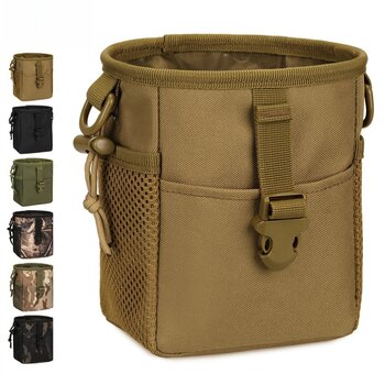 Portable Outdoor Multifunctional Small Debris Storage Bag Camouflage Tactical Integrated Slingshot Tactical Waist Bag for Men