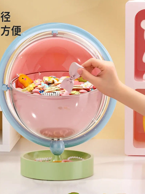 Planet-Themed Desktop Storage Box Dopamine Key Organizer Entryway Decoration Entryway Shelf Living Room Storage Box