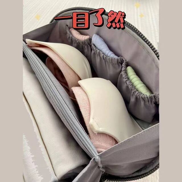 Underwear Storage Bag, Travel Storage Bag, Portable Underwear and Bra Organizer, Business Trip Travel Packing and Organizing Multifunctional Bag
