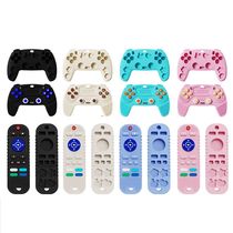 1Pc Grade Silicone Baby Teether Soothing Teether Early Educa