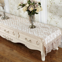 European TV cabinet cover tablecloth TV cabinet dust cover cover TV cabinet tablecloth mat table cloth shoe cabinet cover