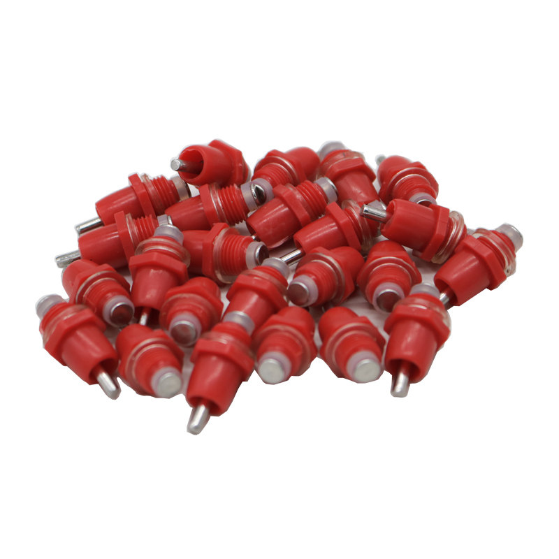 Упаковка угол 20 pcs poultry chicken nipple drinker automatic waters sprin Other