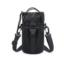 Multifunctional portable kettle thermos cup cover tactical kettle bag outdoor sports large capacity diagonal portable utility bag