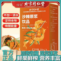 Beijing Tongrentang sea buckthorn puree nourishing nutrition product sea buckthorn VC juice drink freshly squeezed official flagship store