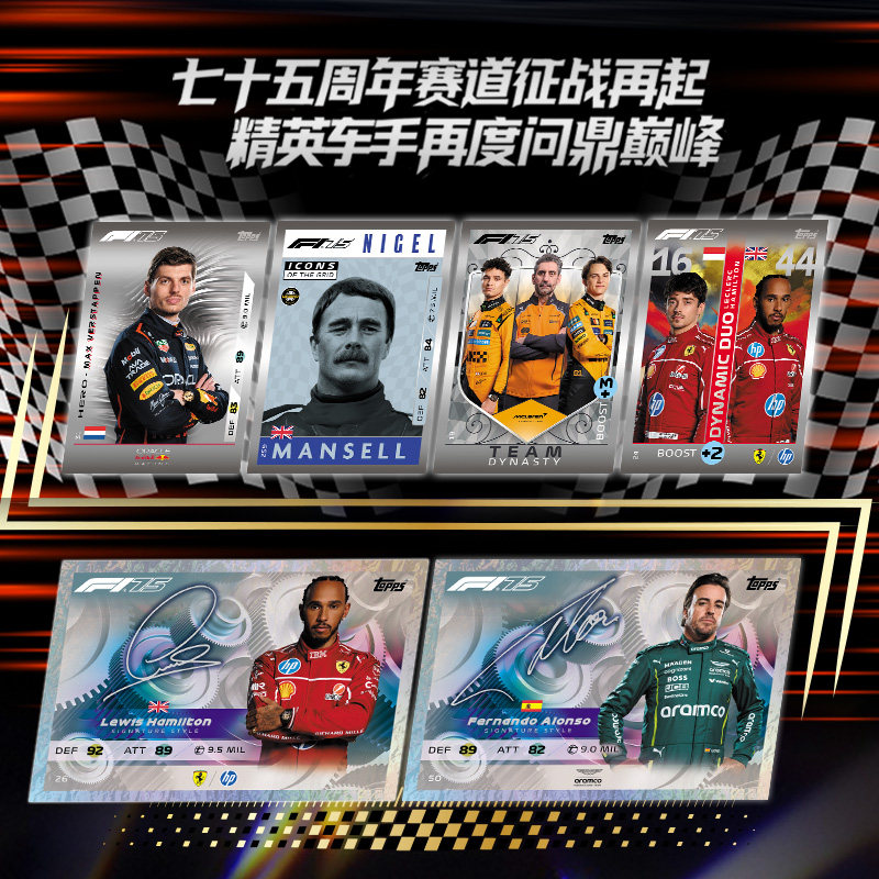 2024 Topps TurboAttax F1收藏卡,赛车迷的必备之选?🏎️深度解析-赛车球迷用品-淘宝好物网
