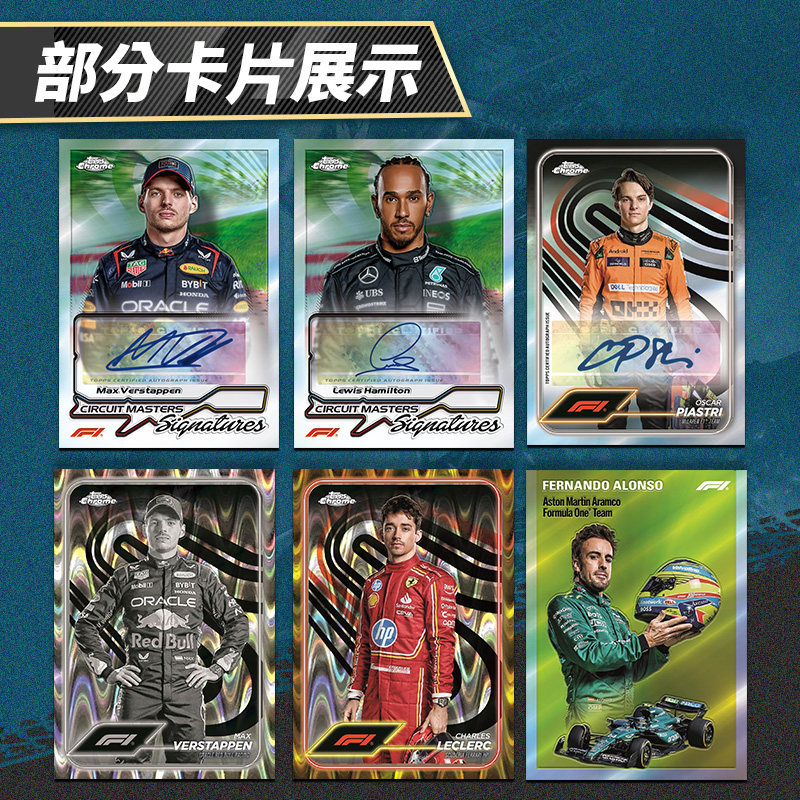2024 TOPPS F1 Chrome Hobby球星卡!周冠宇车手卡+优卡赏,收藏党狂喜!-赛车球迷用品-淘宝好物网