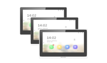 DS- KH6350-C1 black Hikvision building video intercom 7-inch touch screen indoor unit