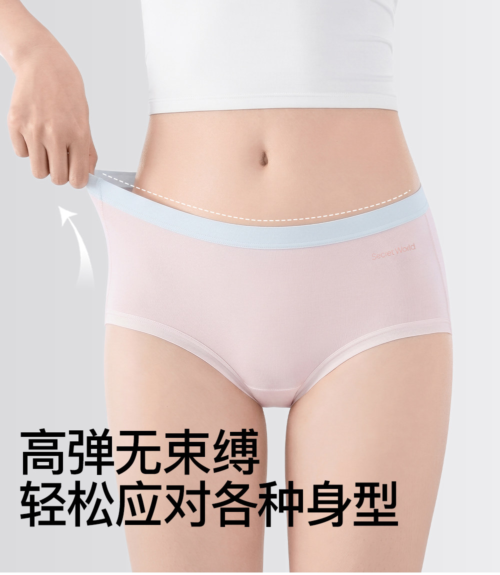 Secret World Modal Extended Crotch Briefs