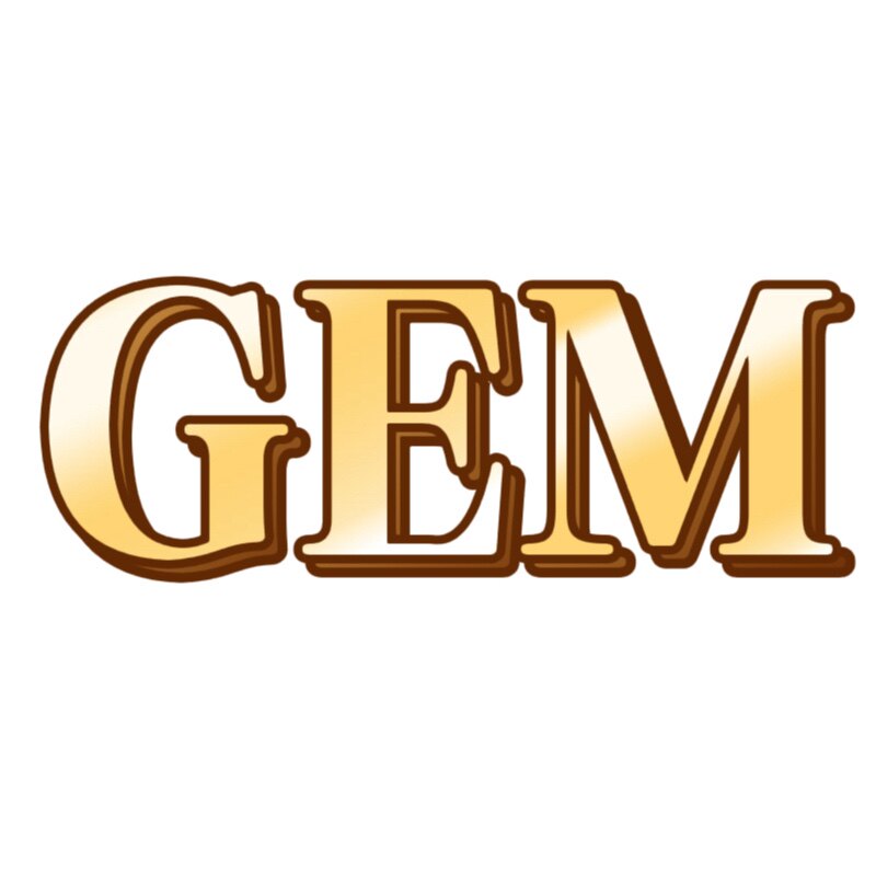 GEM彩妆商城的LOGO