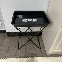 Door takeaway box storage rack outdoor camping foldable garbage rack portable log garbage rack