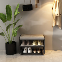 Nordic Light Extravagant Shoes Stool Home Doorway Shoe Cabinet Shoe Rack Can Be Integrated Into The Home Wearing Shoes Stool Advanced Sensation New