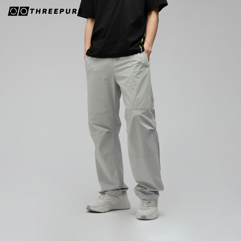 "No.2 Hundred-Yuan Pants: Nylon Straight-Leg Casual Workwear, Cool, Breathable, Quick-Drying Long Pants [Sanwu Commune]”