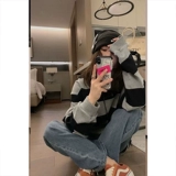 Комплект, толстовка для отдыха, тонкие джинсы, осенний