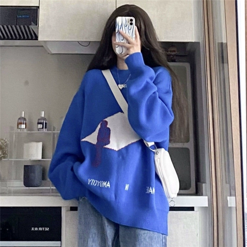 Трикотажный комплект, свитер для отдыха, весенние демисезонные джинсы