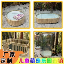 Childrens paradise rabbit feeding cute pet pool playground equipment pet cabinet alpaca pen fishing hamster rutin chicken breeding box