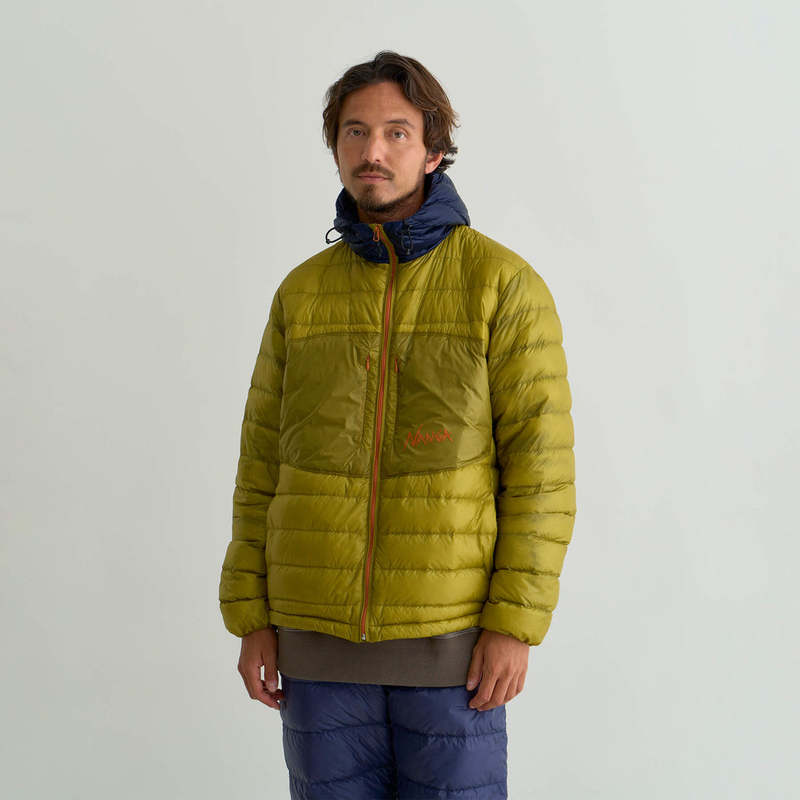 Japan's Nanga New Lightweight Spanish Duck down Jacket with Storage Bag, Warm, Cold-Resistant, and Water-Repellent