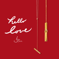 JuSmith niche design sense original jewelry secret note vintage parchment roll silver gilded length sweater chain