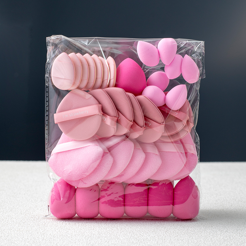 35-Piece Set/Beauty Sponge Makeup Puff Cushion Powder Puff Small Thumb Puff Mini Egg Value Pack 35-Piece Set/Beauty Sponge Makeup Puff Cushion Powder Puff Small Thumb Puff Mini Egg Value Pack