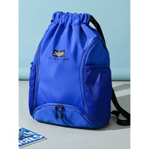 ·Lightweight waterproof drawstring backpack mens and womens sports fitness backpack large capacity travel bag basketball storage