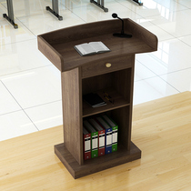 Podium simple and modern welcome desk reception desk shopping guide desk guest desk host desk emcees desk lectern