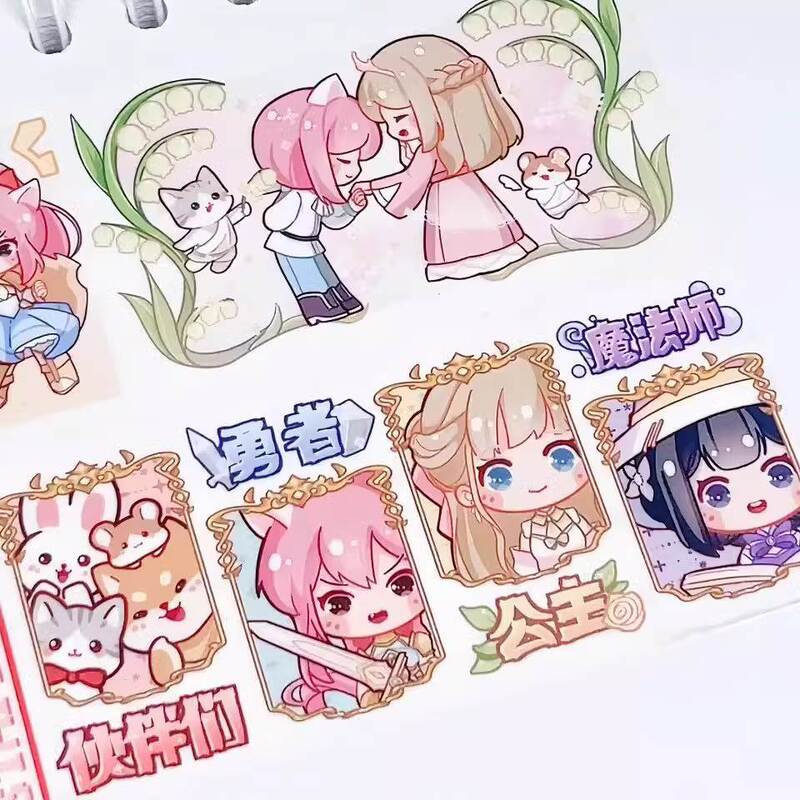 New Product Second Release: Full Roll Washi Tape and Sticker Set, Cute and Girly Style