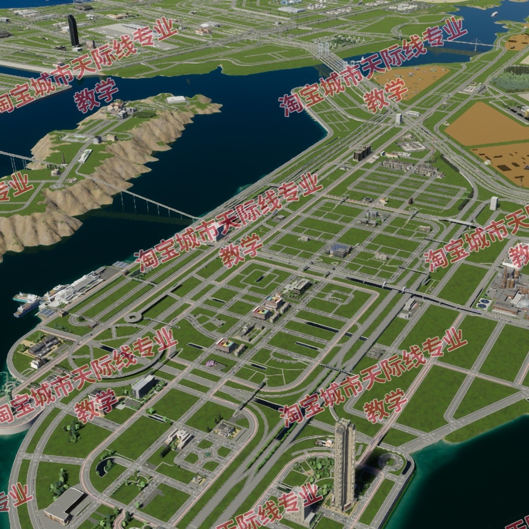 都市天际线2 mod推荐:未来城市路网图为何成为高玩必选?_steam游戏_淘宝游戏网