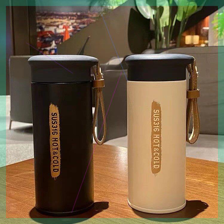 Yu Li Little Rain Insulation Cup men and women in portable creative water cup 304 stainless steel mini Han Edition fresh cup 1